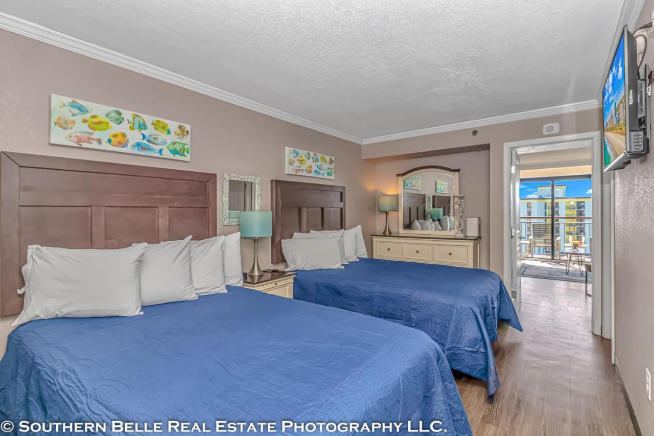 Ocean View Double Suite With Beautiful Decor And Accents Caravelle Resort 1504 Sleeps 6 Guests Myrtle Beach Exterior foto