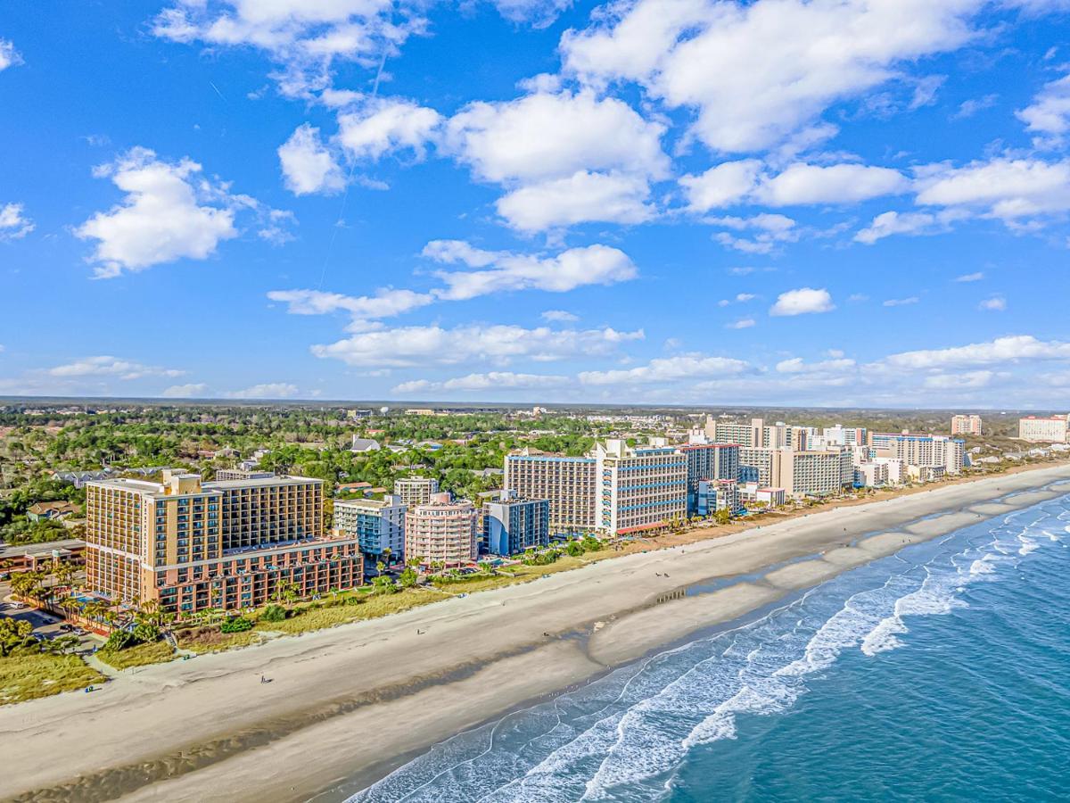 Ocean View Double Suite With Beautiful Decor And Accents Caravelle Resort 1504 Sleeps 6 Guests Myrtle Beach Exterior foto